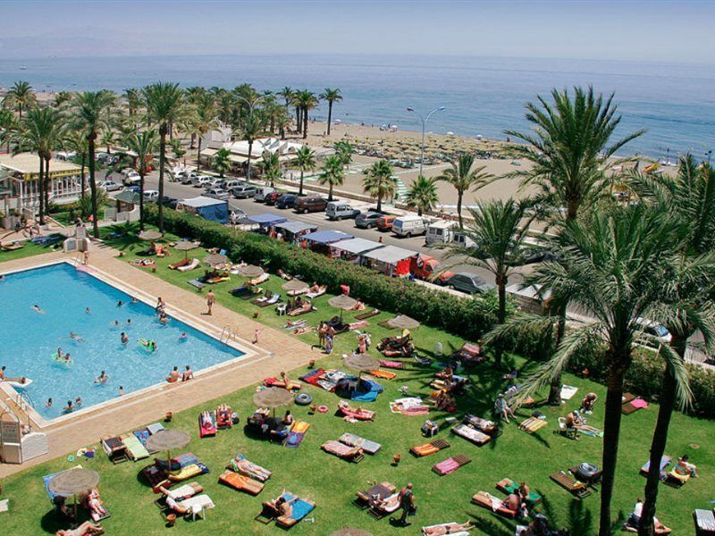 توريمولينوس Hotel Apartamentos Bajondillo المظهر الخارجي الصورة The beach at Torrevieji